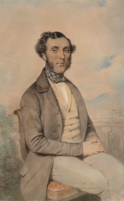 Portrait of a Seated Gentleman, 1851 by DAuria